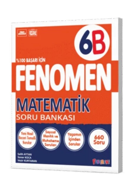 FENOMEN 6.SINIF MATEMATİK - B - SORU BANKASI - FENOMEN