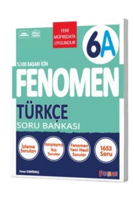 FENOMEN 6.Sınıf TÜRKÇE - A- SORU BANKASI - FENOMEN