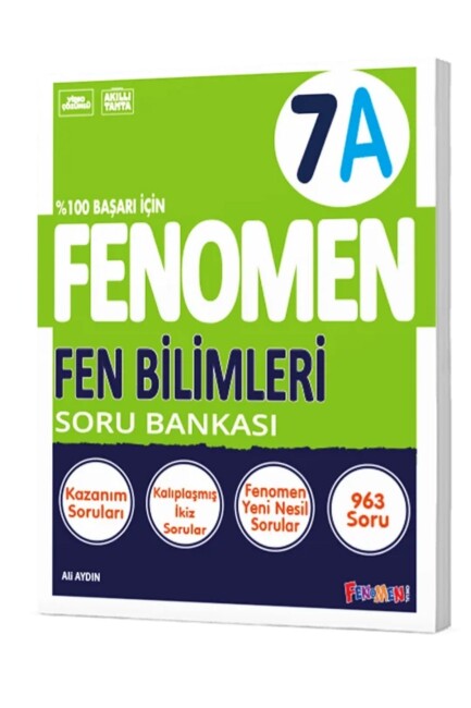 FENOMEN 7.SINIF FEN BİLİMLERİ - A - SORU BANKASI - FENOMEN
