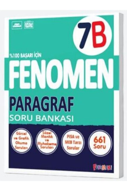FENOMEN 7.Sınıf PARAGRAF - B Soru Bankası - FENOMEN