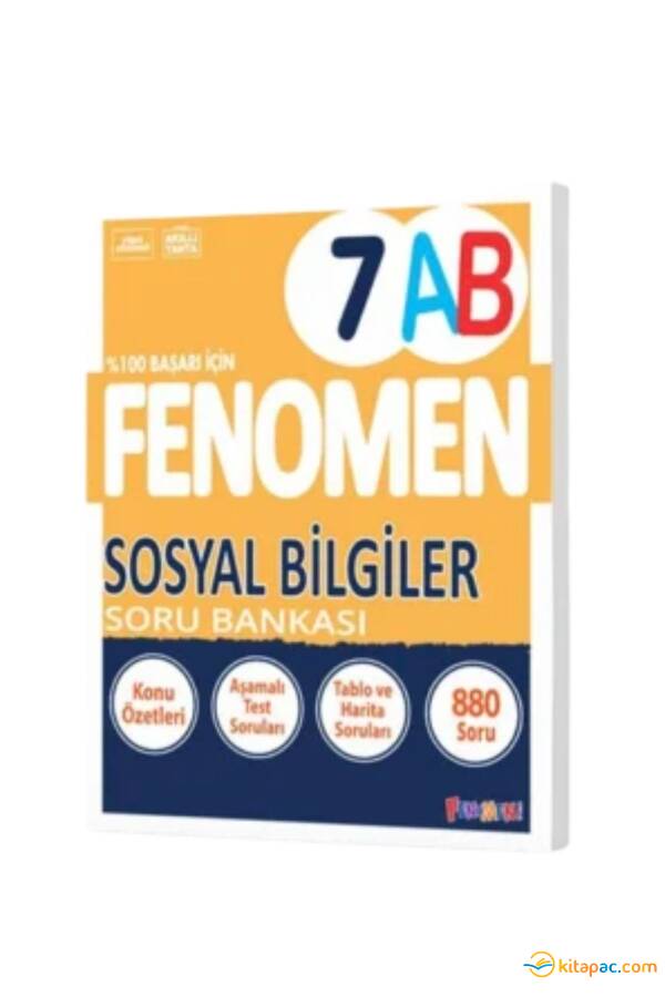 FENOMEN 7.Sınıf SOSYAL BİLGİLER A-B Soru Bankası - 1