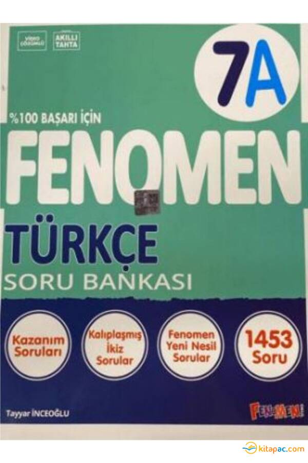 FENOMEN 7.Sınıf TÜRKÇE - A - SORU BANKASI - 1