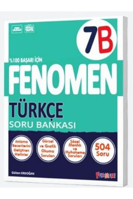 FENOMEN 7.Sınıf TÜRKÇE -B- SORU BANKASI - FENOMEN YAYINLARI
