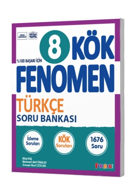 FENOMEN 8.Sınıf KÖK TÜRKÇE SORU BANKASI - FENOMEN YAYINLARI