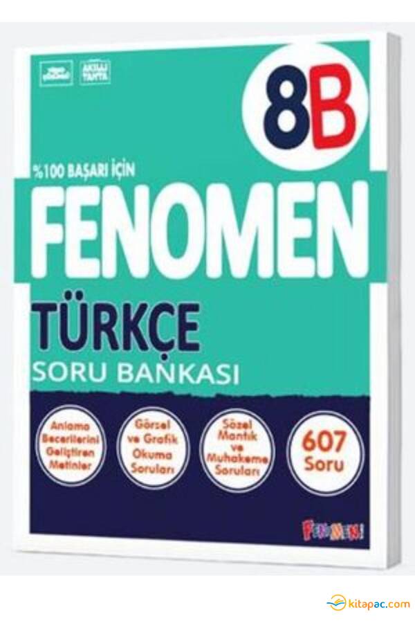 FENOMEN 8.Sınıf TÜRKÇE -B- SORU BANKASI - 1