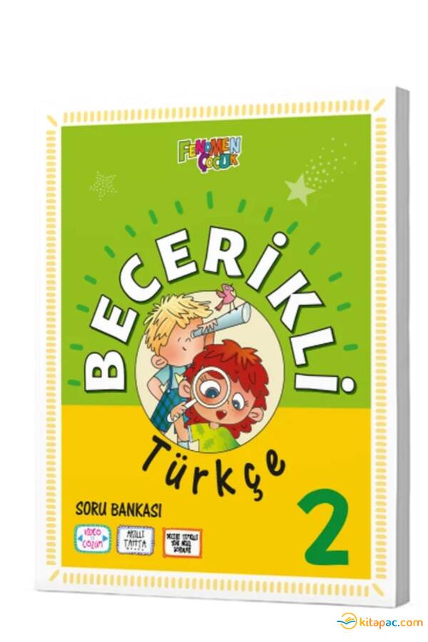 FENOMEN ÇOCUK 2.Sınıf BECERİKLİ TÜRKÇE SORU BANKASI - 1