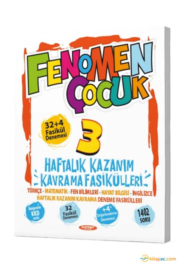 FENOMEN ÇOCUK 3.Sınıf KKF TÜM DERSLER-(32+4 Fasikül Denemesi) - 1
