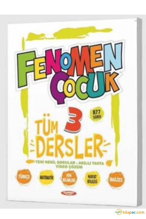 FENOMEN ÇOCUK 3.Sınıf TÜM DERSLER SORU BANKASI - 1