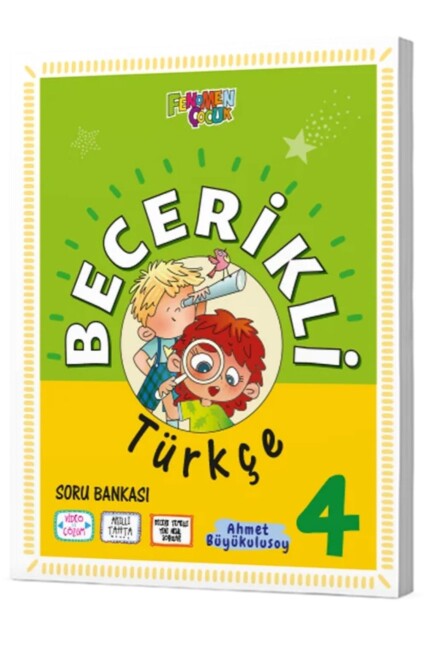 FENOMEN ÇOCUK 4.Sınıf BECERİKLİ TÜRKÇE SORU BANKASI - FENOMEN ÇOCUK