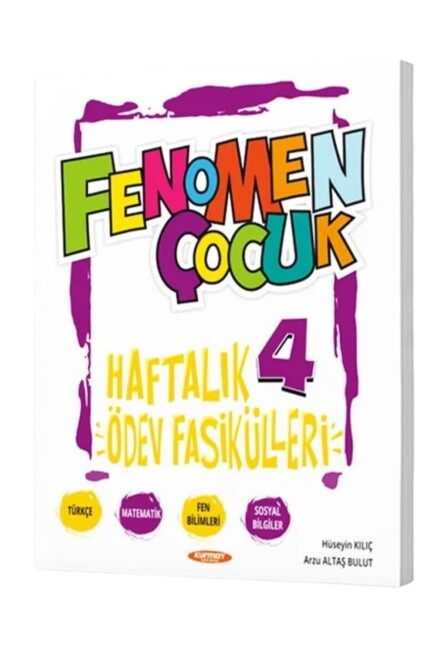 FENOMEN ÇOCUK 4.SINIF HAFTALIK ÖDEV FASİKÜLLERİ - FENOMEN ÇOCUK