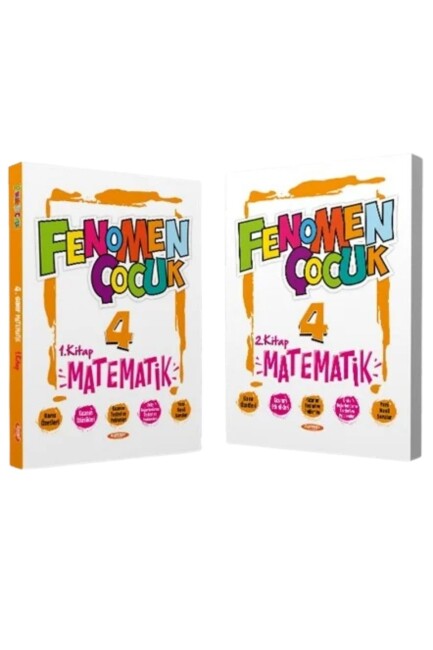 FENOMEN ÇOCUK 4.SINIF MATEMATİK 1. - 2.KİTAP - FENOMEN ÇOCUK