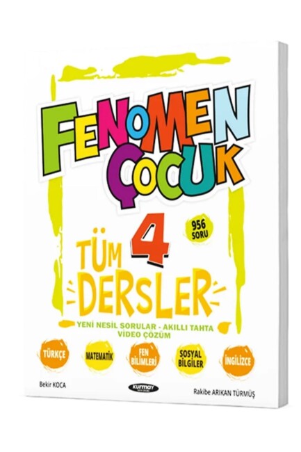 FENOMEN ÇOCUK 4.Sınıf TÜM DERSLER SORU BANKASI - FENOMEN ÇOCUK