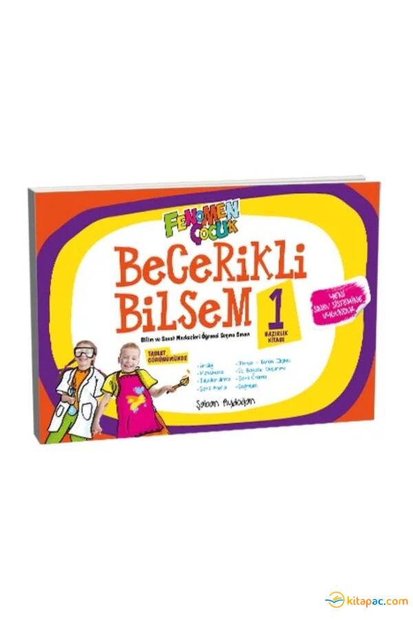 FENOMEN ÇOCUK BECERİKLİ BİLSEM 1 HAZIRLIK KİTABI - 1