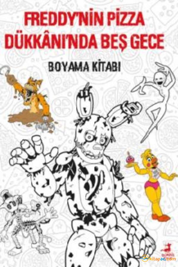 FREDDY NİN PİZZA DÜKKANINDA BEŞ GECE : BOYAMA KİTABI - 1