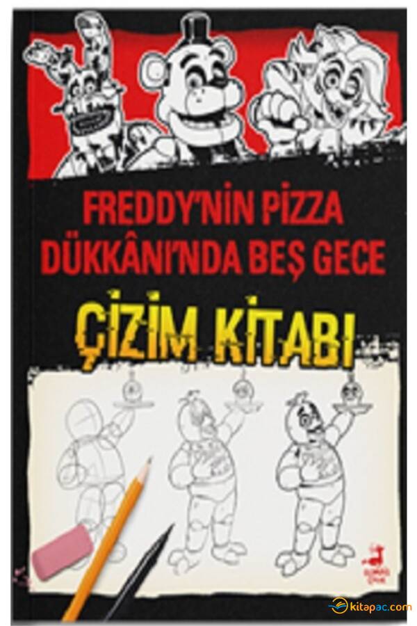FREDDY NİN PİZZA DÜKKANINDA BEŞ GECE : ÇİZİM KİTABI - 1