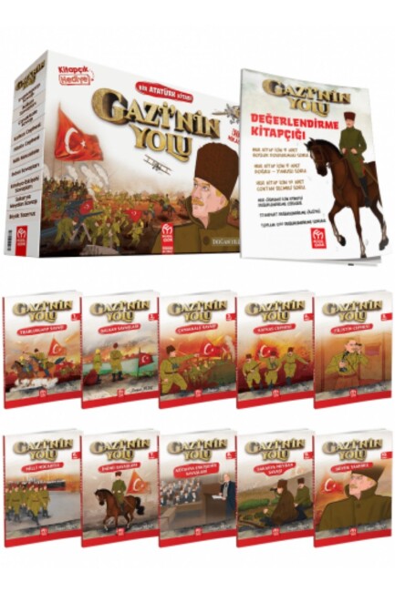 GAZİ NİN YOLU HİKAYE SERİSİ - 10 Hikaye - MODEL ÇOCUK YAYINLARI