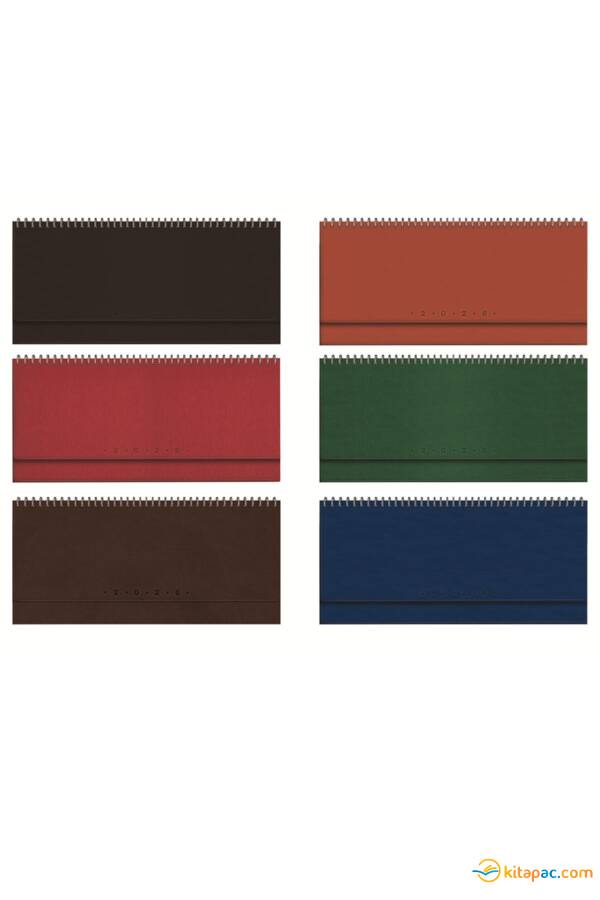 GIPTA 14x13 504-GLK SPİRALLİ GLOBE MASA TAKVİMİ - 2026 - 1