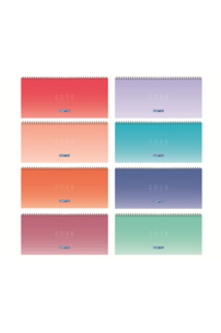 GIPTA 16x33 506-PXK BRİSTOL KAPAK SPİRALLİ MASA TAKVİMİ - GIPTA