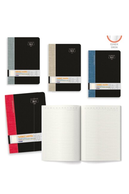 GIPTA 19x26 TARİHSİZ AJANDA NO:4 - GIPTA