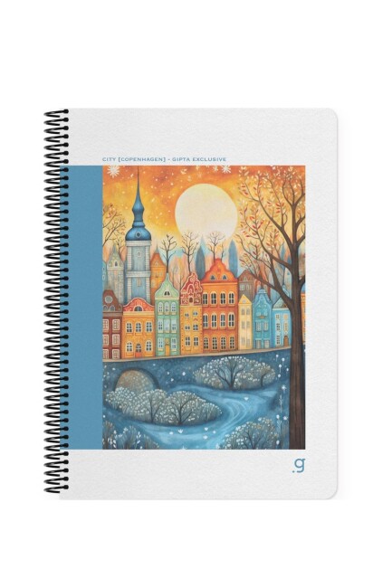 GIPTA CITY SPR. SERT KAPAK.DEFTER.17x24 80 yp. ÇİZGİLİ - GIPTA