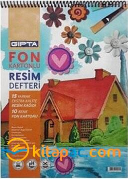 GIPTA SPR.35x50 FON KARTONU 15 RENK+15YP RESİM KAĞIDI - 1