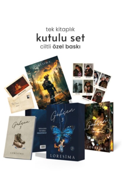 GÖKÇEN - 3 : GÜZ YAĞMURLARI-HEDİYELİ ÖZEL KUTU (CİLTLİ ÖZEL BASKI) - EPHESUS YAYINLARI