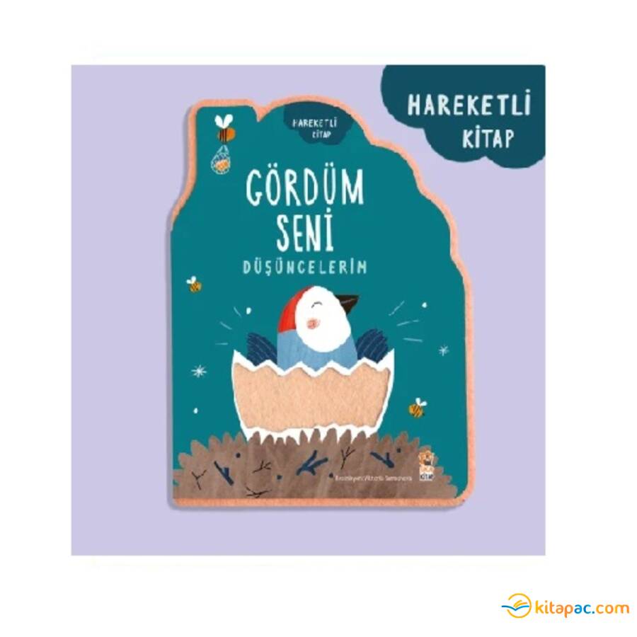 GÖRDÜM SENİ DÜŞÜNCELERİM KEÇELİ HARAKETLİ KİTAP - 1