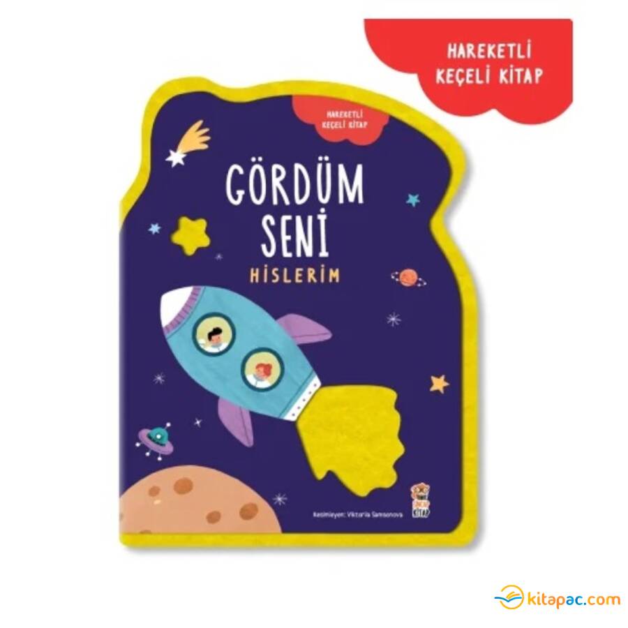 GÖRDÜM SENİ HİSLERİM KEÇELİ HAREKETLİ KİTAP - 1