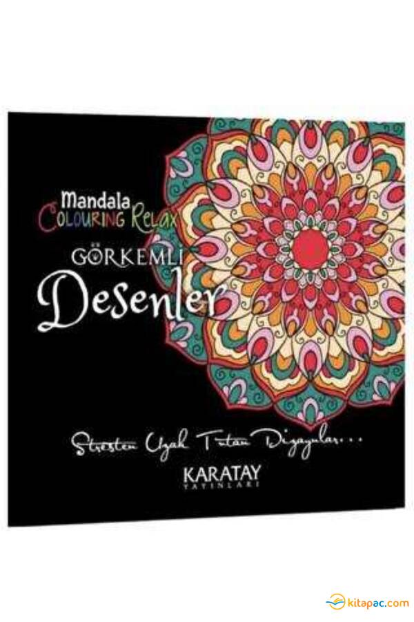 GÖRKEMLİ DESENLER - MANDALA COLOURING RELAX - 1