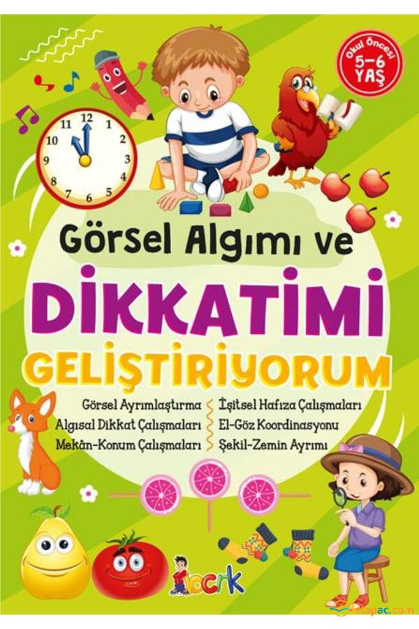 GÖRSEL ALGIMI VE DİKKATİMİ GELİŞTİRİYORUM - 1