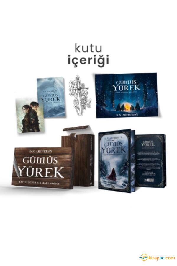 GÜMÜŞ YÜREK - 1 : KAYIP DÜNYANIN BAŞLANGICI - CİLTLİ ÖZEL KUTULU - 1
