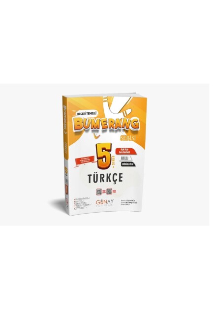 GÜNAY 5.Sınıf TÜRKÇE BUMERANG Soru Bankası - GÜNAY YAYINCILIK