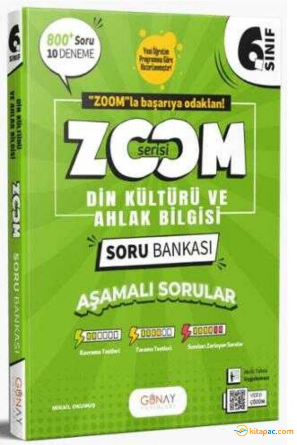 GÜNAY 6.Sınıf DİN KÜLTÜRÜ ZOOM SORU BANKASI - 1