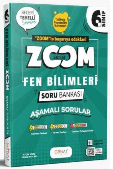GÜNAY 6.Sınıf ZOOM FEN BİLİMLERİ SORU BANKASI - GÜNAY YAYINCILIK