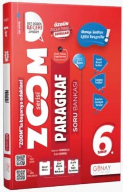 GÜNAY 6.Sınıf ZOOM PARAGRAF SORU BANKASI - GÜNAY YAYINCILIK