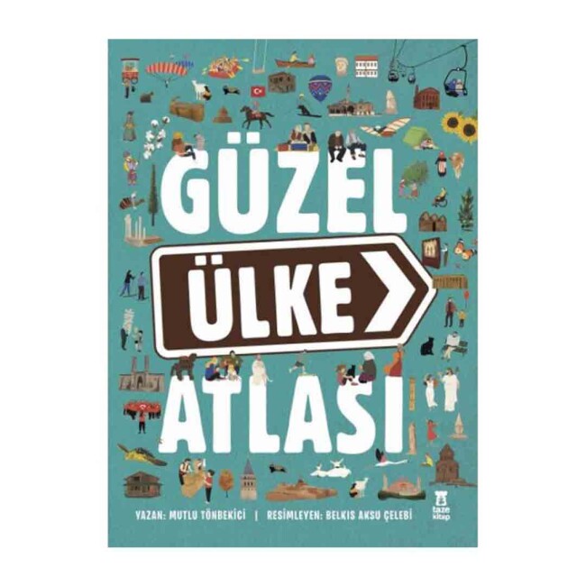 GÜZEL ÜLKE ATLASI - TAZE KİTAP 
