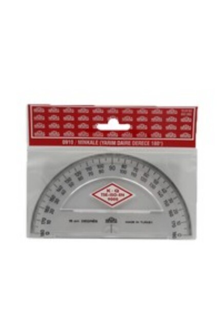 HATAS PLASTİK MİNKALE YARIM DAİRE 180 Derece 15 cm - HATAS
