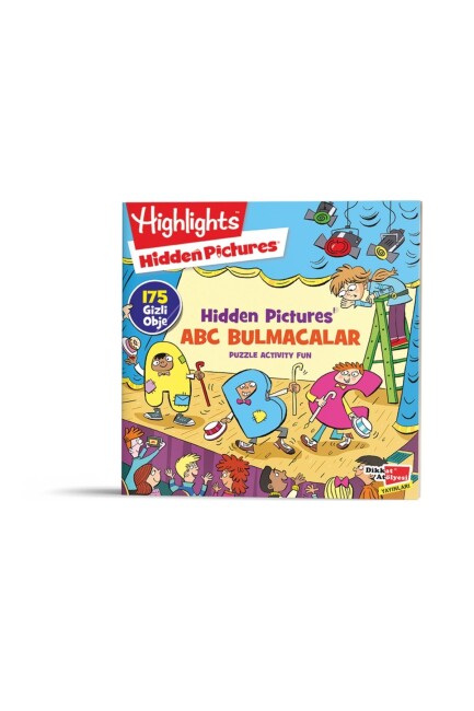 HİDDEN PİCTURES ABC BULMACALAR - DİKKAT ATÖLYESİ YAYINLARI