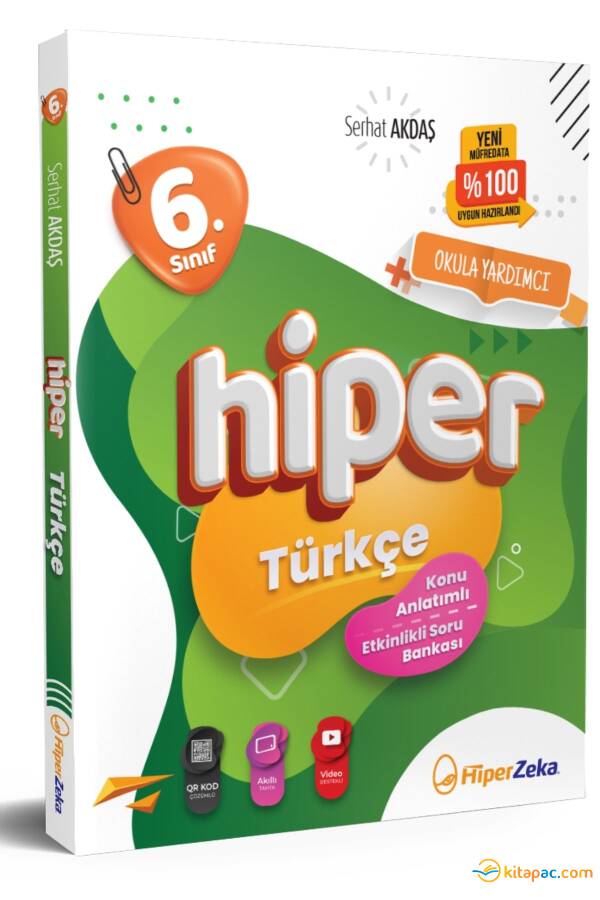 HİPER ZEKA 6.Sınıf HİPER TÜRKÇE K.A.SORU BANKASI - 1