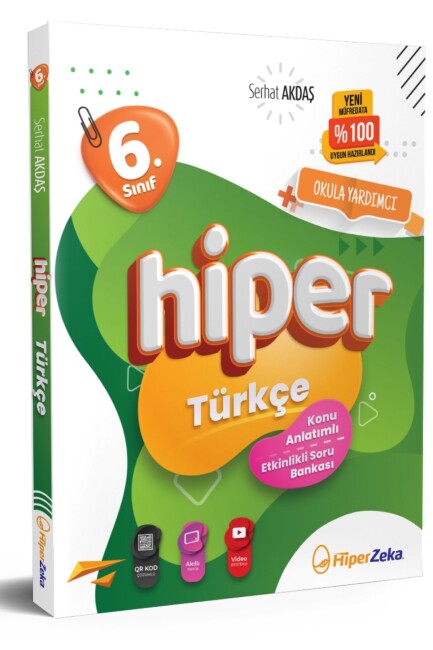 HİPER ZEKA 6.SINIF HİPER TÜRKÇE KONU ANLATIMLI SORU BANKASI - HİPER ZEKA YAYINLARI