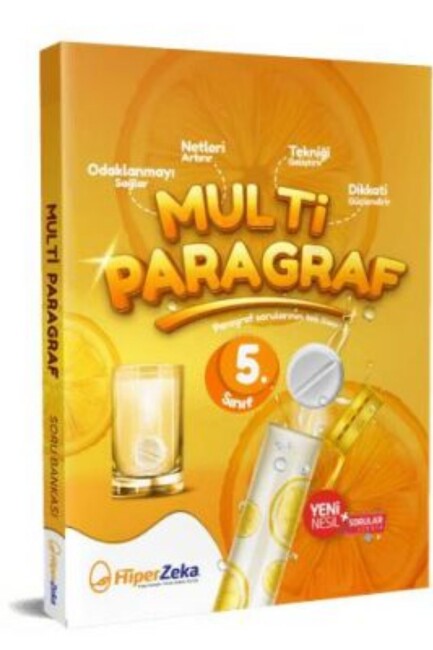 HİPERZEKA 5.Sınıf MULTİ PARAGRAF SORU BANKASI - HİPER ZEKA YAYINLARI