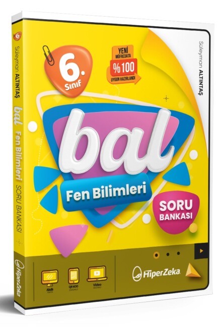 HİPERZEKA 6.Sınıf BAL FEN BİLİMLERİ SORU BANKASI - HİPER ZEKA YAYINLARI