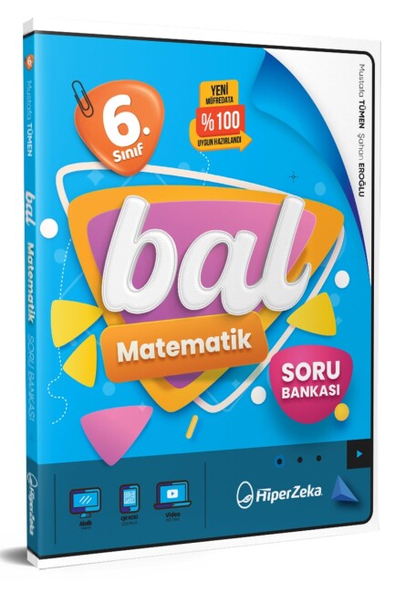 HİPERZEKA 6.Sınıf BAL MATEMATİK SORU BANKASI - HİPER ZEKA YAYINLARI