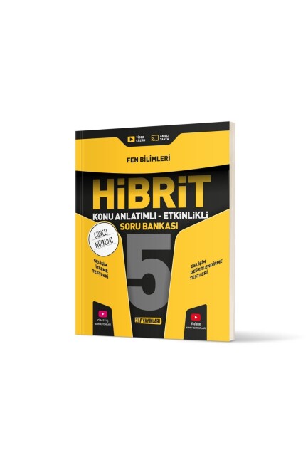 HIZ 5.SINIF HİBRİT FEN BİLİMLERİ SORU BANKASI - HIZ YAYINLARI
