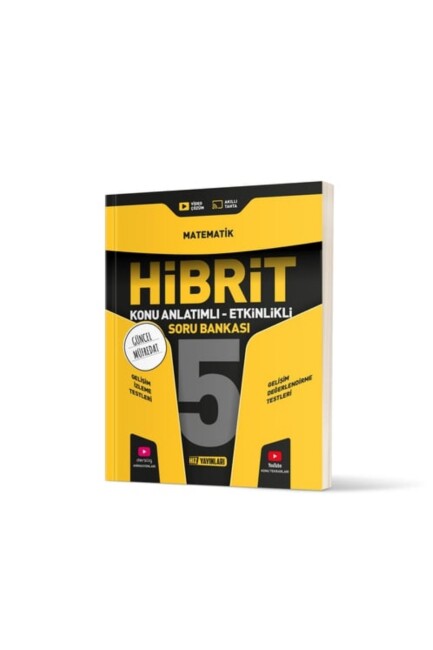 HIZ 5.SINIF HİBRİT MATEMATİK SORU BANKASI - HIZ YAYINLARI