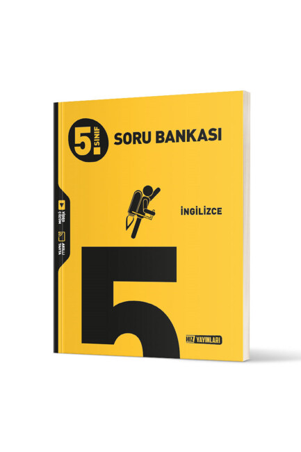HIZ 5.Sınıf İNGİLİZCE Soru Bankası - HIZ YAYINLARI