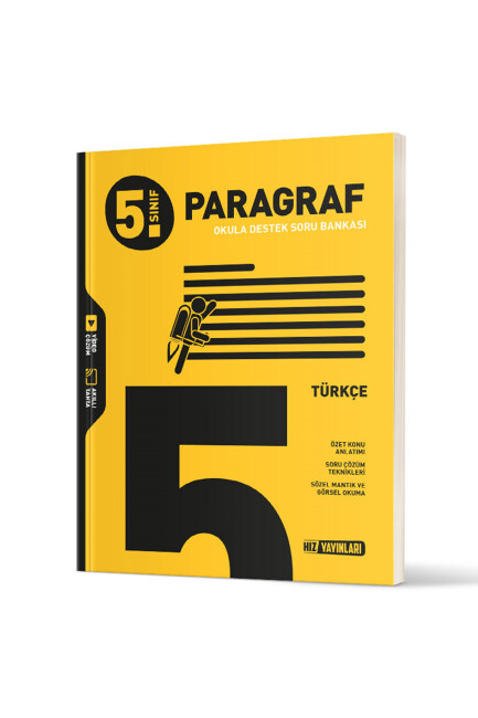 HIZ 5.Sınıf TÜRKÇE PARAGRAF Soru Bankası - HIZ YAYINLARI