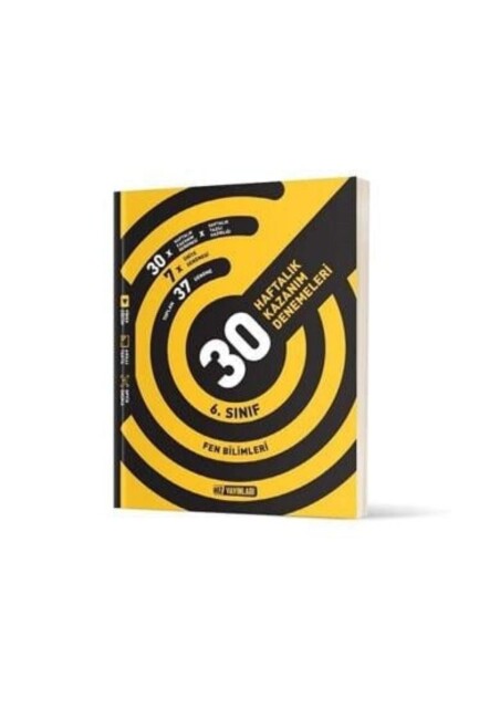 HIZ 6.Sınıf FEN BİLİMLERİ 30 HAFTALIK DENEME - HIZ YAYINLARI