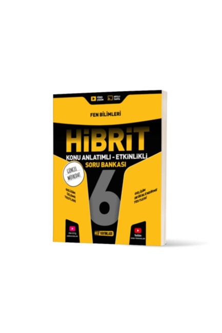 HIZ 6.Sınıf HİBRİT FEN BİLİMLERİ Soru Bankası - HIZ YAYINLARI