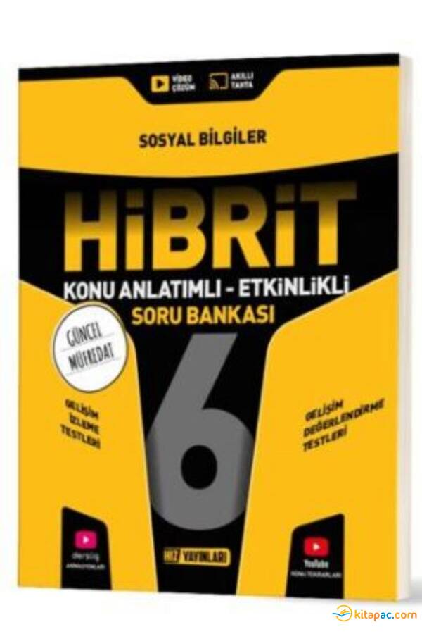 HIZ 6.SINIF HİBRİT SOSYAL BİLGİLER SORU BANKASI - 1